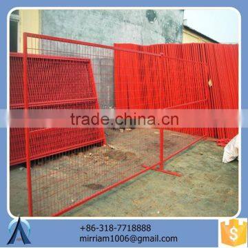 Canada hot-dipped galvanized PVC coated welded temporary fence