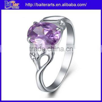 Wholesale 925 Sterling Silver Bezel Setting Band Ring,silver Promise Rings for Men photo-6