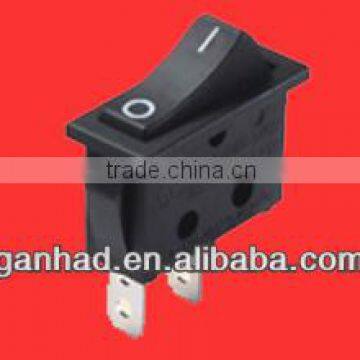Lighted single pole rocker switch