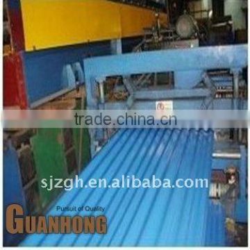 galvanized corrugated roof sheeting