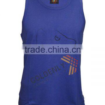 2015 lastest design for men's custom printing vest