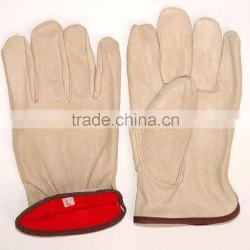 full grain leather gloves