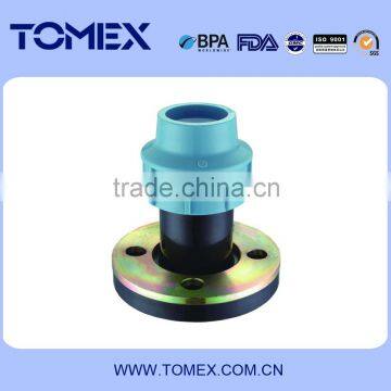 China supplier PP compression fitting pp flange for PE pipe