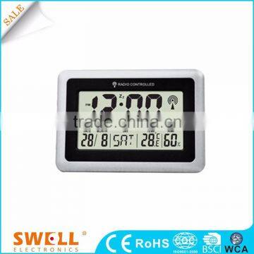 Radio Control Clock Wall Lcd , Radio Control Clock Wall Lcd