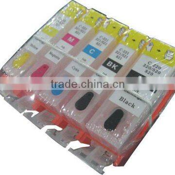 Refillable ink cartridge BCI320 BCI321 ciss for Canon IP3600/IP4600/IP4700