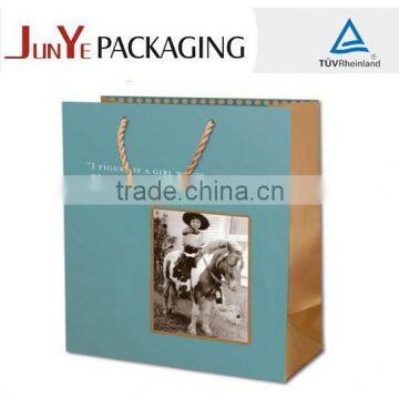 Factory Supplier New Products OEM Recycled Fashion Promotion Custom Logo Printed Shopping Environmental Packaging Paper Bag photo-4