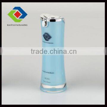 Waist PMMA Luxury Cometic Lotion Bottle