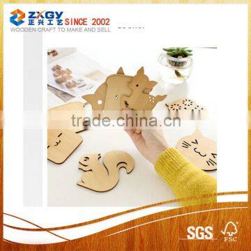 Custom new style bamboo wooden hang tag with cheap price