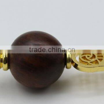 Magic Vintage Wooden Hairpin Metal Chain Hair Stick