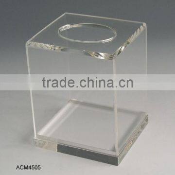 clear acrylic napkin paper storage Acrylic Tissue Boxes