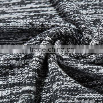 Mens Fashion Contrast Color Cotton Knit Pullover Sweater photo-3