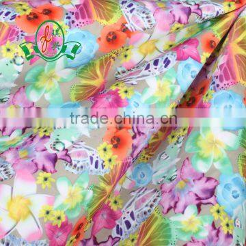 Satin 3d printing swimwear fabric