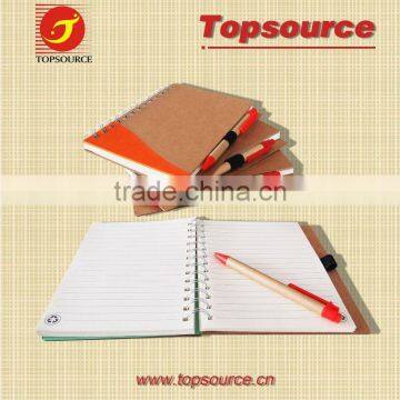 Kraft Notebook With Pen