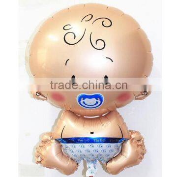 wholesale baby boy party Cartoon mylar balloon stand for decoration