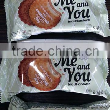 Biscuits plastic bag food bag