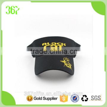 Fashion Design High Quality Running Sports Black Sun Viosr Cap