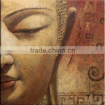 fx-0140 (buddha oil painting,abstract,religious,modern art oil painting)