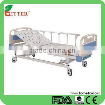 Three crank home hydraulic hospital bed