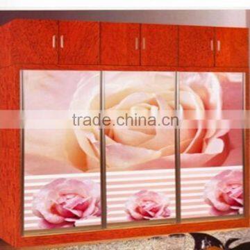 modern bedroom sliding door wardrobe design for cheap price