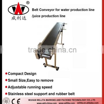 Heat Resistant EP Rubber Belt Conveyor