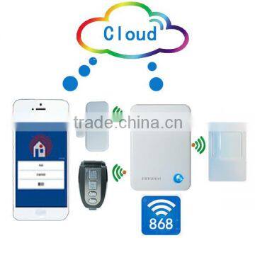 Smart Burglar Alarm System Cloud ip alarm