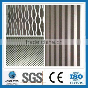 304 316L 430 201 stainless steel sheet for kitchenware made in China