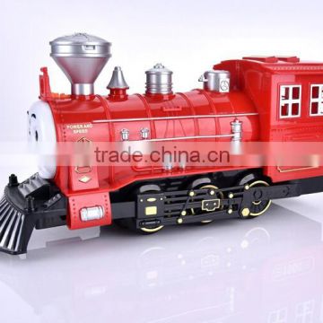 ABS clockwork toy mini cartoon toy train plastic train tracks toy