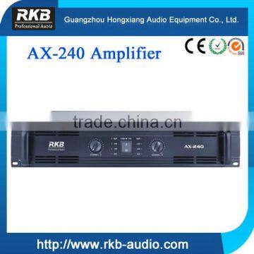 AX-240 two-channal professional high power amplifier