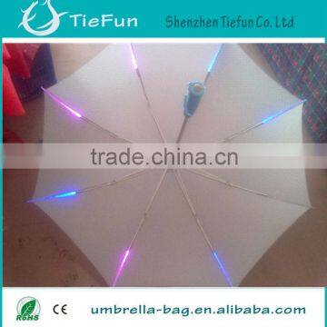 23*8k Straight Star Led Umbrella For Promotion