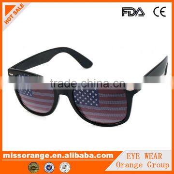 new generation promotion sunglasses with logo direct on lens made in china