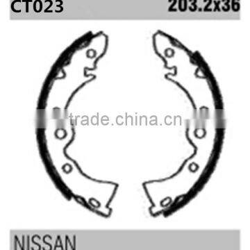 Semi-metal brake parts GS8246 44060-51E25 for Nissan brake shoe