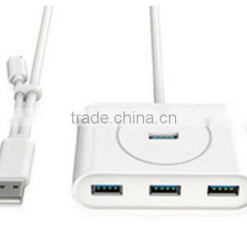 New style 4 ports USB 3.0 Hub for smartphone