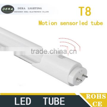 cheap price microwave sensor 10w led 600mm tube t8 wiht High sensit t8 led tubes G13 e Microwave Motion sensor 10w T8 LED tube