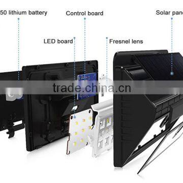 Outdoor LED Wireless Security Lamp Solar Motion Light photo-3