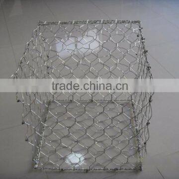 1x1x1m Hexagonal and Square Hole Gabion Basket