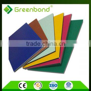 Greenbond brushed wall panel aluminum composite panel exporter excellent reputation