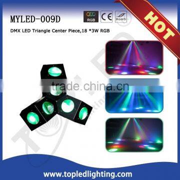  Gold Supplier 18x3W RGB Sound Activated LED Disco Light