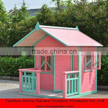 garden wooden villa house models