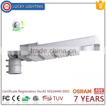 Energy saving led street light 180 adjustable degree 180w led road light