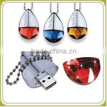 Colorful Pendant Jewelry 1GB/2GB/4GB/8GB USB Flash Drive