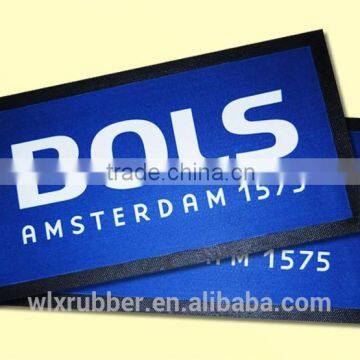Colorful Rubber Promotional Customized Bar Runner