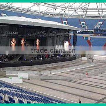 2015 aluminium portable and removable crowded barricade
