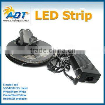 5M 600led gule SMD5050 RGB car LED strip