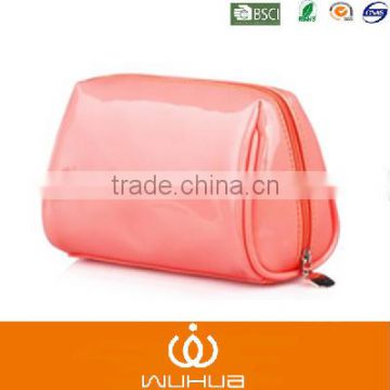 wholesale Shiny PVC Cosmetic Bag with zipper for Beauty