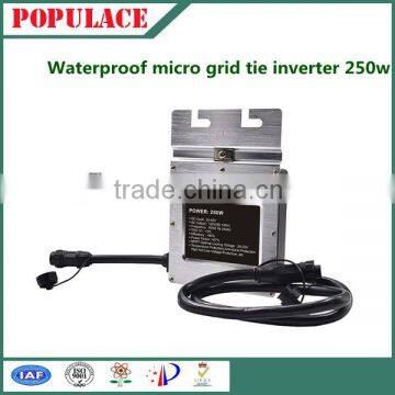 on grid tie inverter 250 watt solar micro inverter 250w