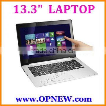 13.3 inch Dual Core laptop computer VIA WM8880 cpu 1.52Ghz with WIFI HDM USB RJ45 port Bluetooth