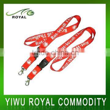 Popular Buckle Polyester Keys Custom Printed Neck Lanyards photo-5