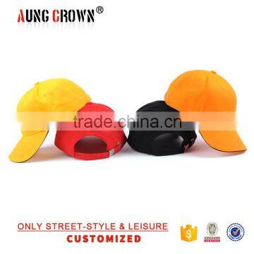 Custom 6 Panel Blank Baseball Caps Without Logo