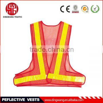 Highway Red Reflective Vest