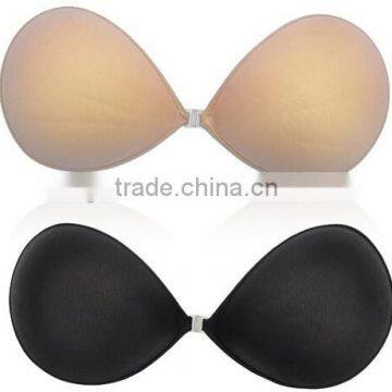 new style breathable and comfortable invisible unpadded silicone bra